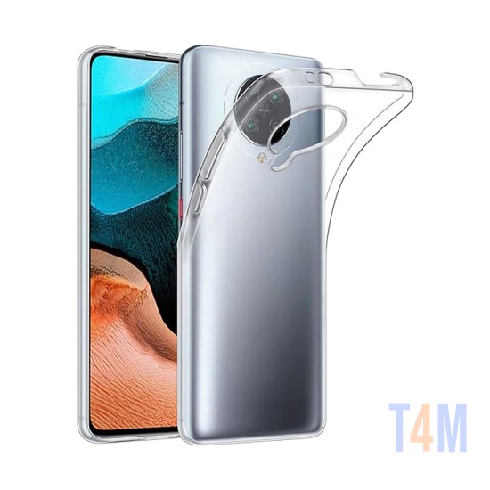 360º Silicon Case for Xiaomi Redmi K30 Pro Transparent